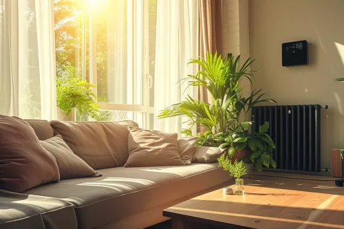 Appartement au confort thermique optimal.